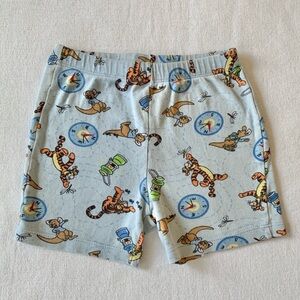 Disney Tigger & Roo & Dragonflies 100% Cotton Pajamas Bottoms Pants Shorts 6